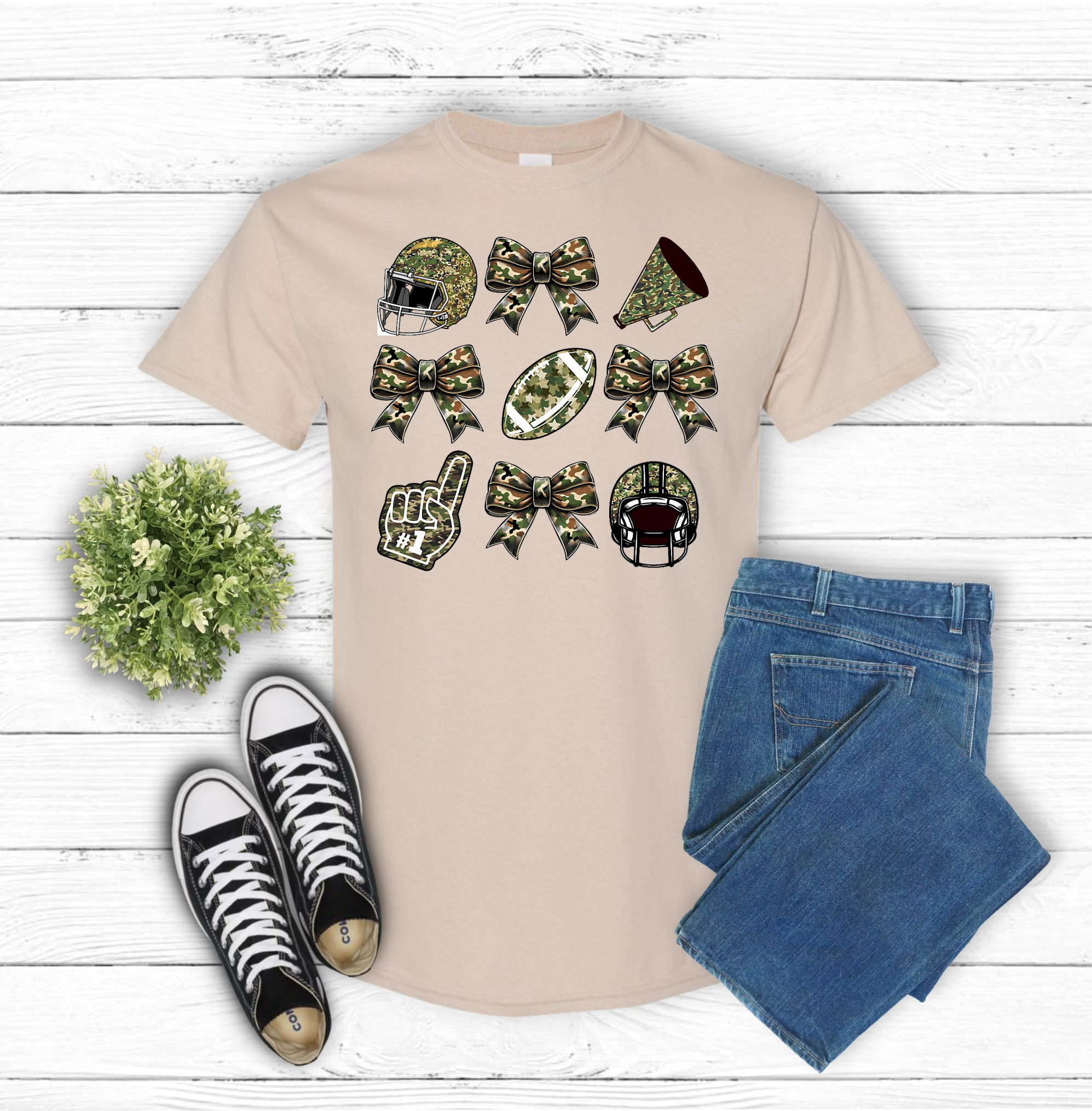 Camo Football Bundle